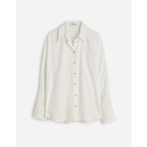 NWT Madewell Relaxed Dolman Button-Up size x-small white NT777